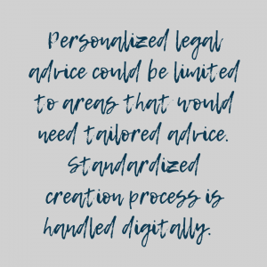 Text Personalized legal advice could be limited to areas with tailored needs - Legal Design Blog Something Simple First