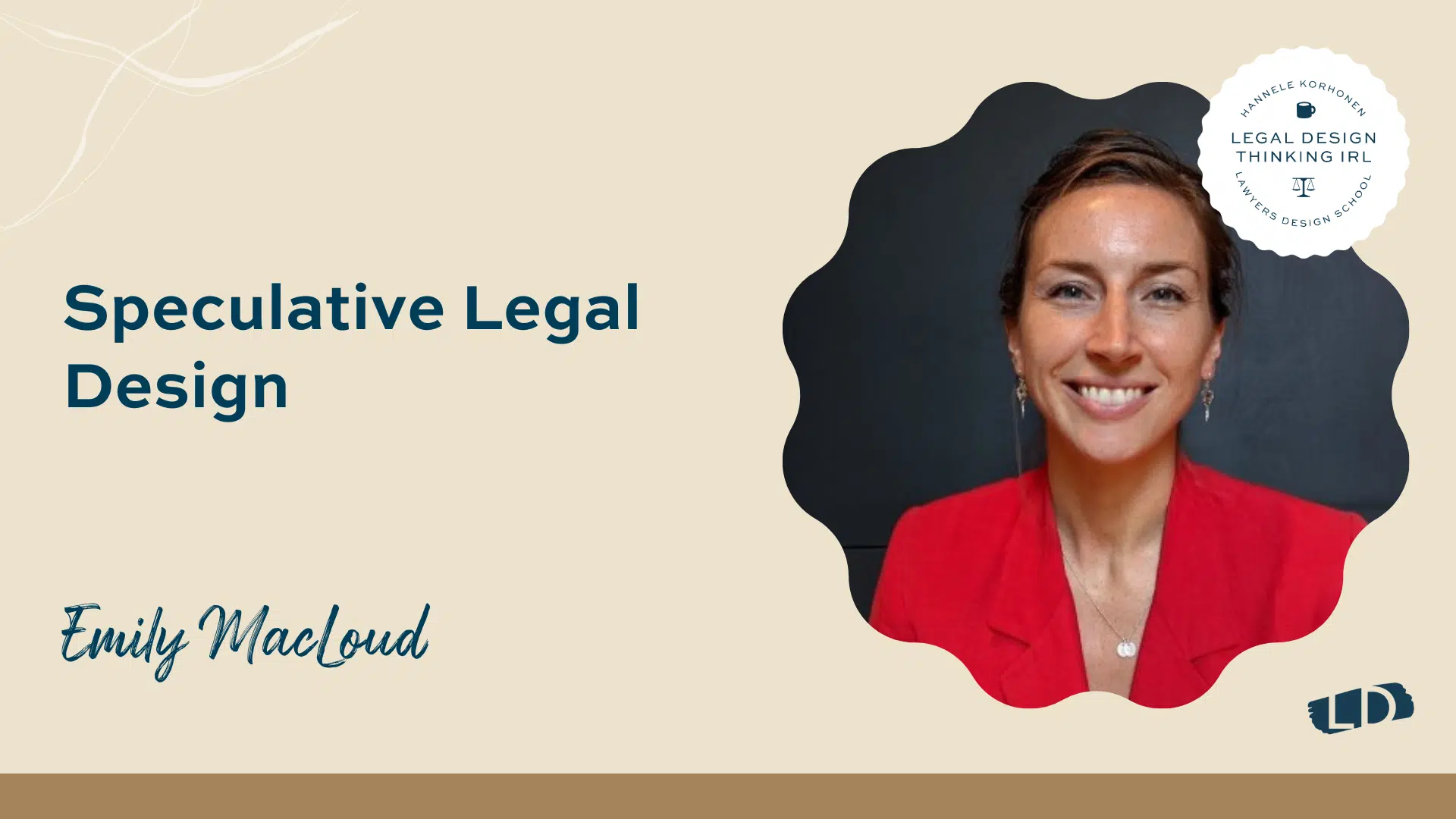 Speculative Legal Design with Emily MacLoud | Legal Design IRL